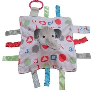 Baby Jack 10" x 10" Elephant Sensory Toy